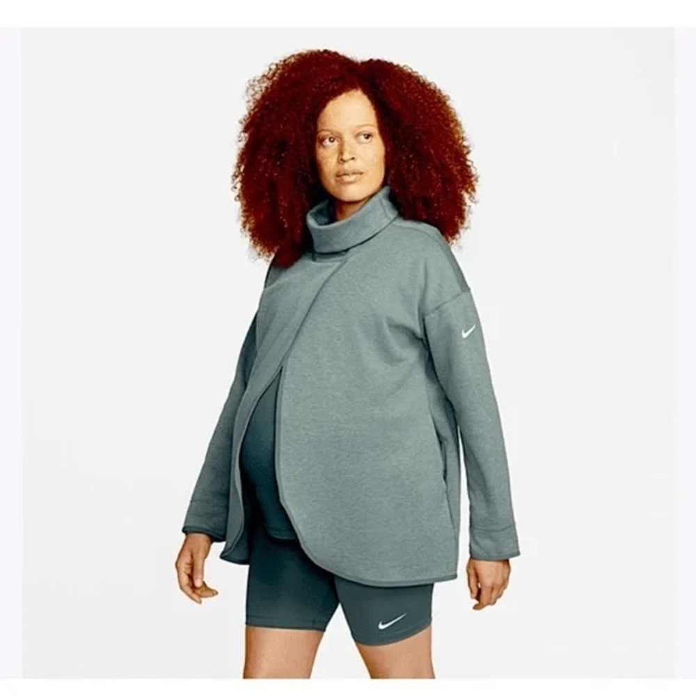 Women's Nike Maternity Reversible Pullover - Picture 2 of 7